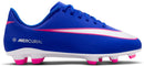 NIKE JR VAPOR 16 CLUB FG/MG 800 EMBER GLOW/AURORA GREEN Naturrasen NIKE LT ARMORY BLUE/BLUE VOID-BRIGH 32