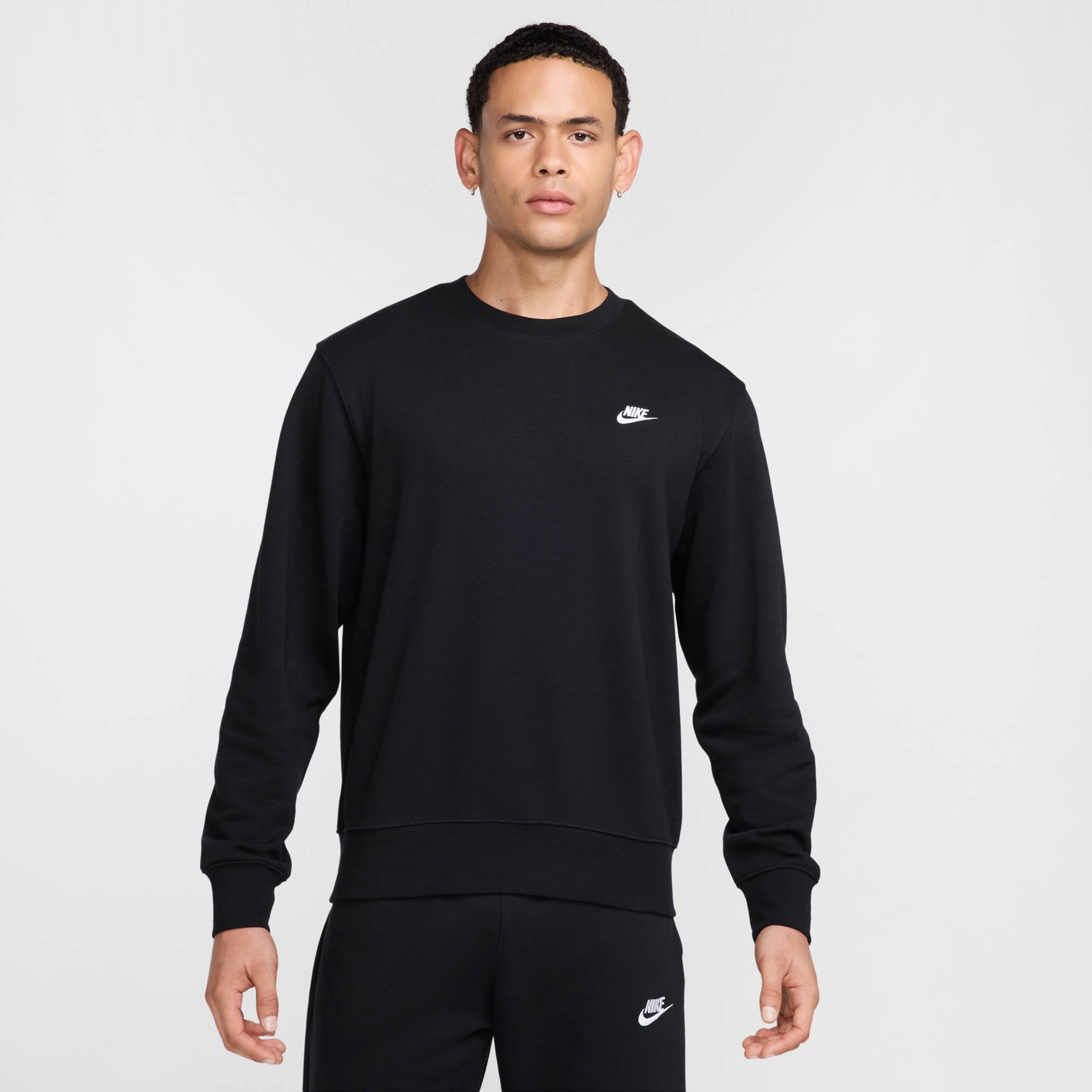 NIKE M NK CLUB FT CREW Trainingsshirts NIKE 10 S