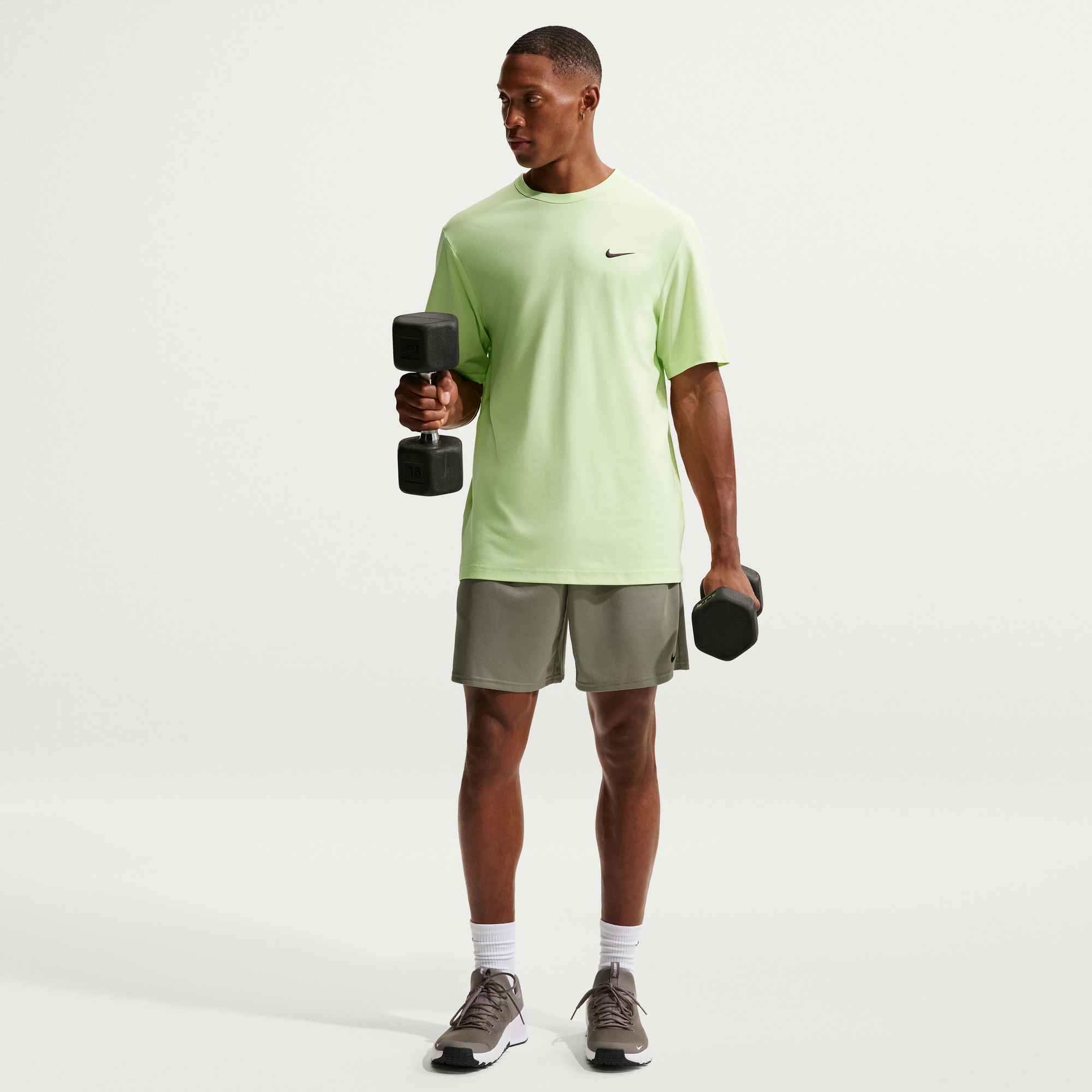 NIKE M NK DF FLEX 7IN SHORT K Trainingshosen & Jogginghosen NIKE cool grey matt S