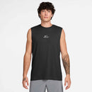 NIKE M NK DF TEE STD SL NIKE PRO Trainingsshirts NIKE Black S