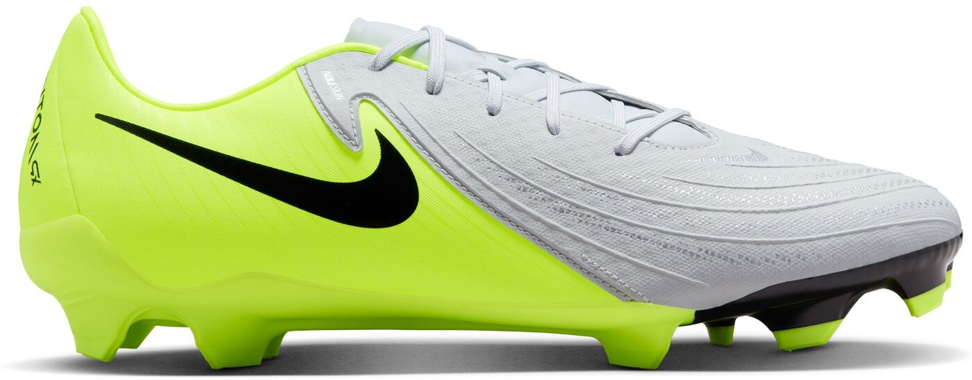 NIKE PHANTOM GX II ACADEMY FG/MG Naturrasen NIKE METALLIC SILVER/BLACK-VOLT 41