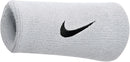 NIKE SWOOSH DOUBLEWIDE WRISTBANDS Tenniszubehör NIKE 305 WHITE/BLACK -