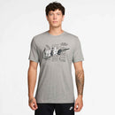 NIKE U NSW TEE STD CELEBRATE BRND Trainingsshirts NIKE DK GREY HEATHER S