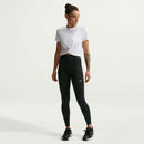 NIKE W NK DF ONE HR TIGHT USEAM Trainingshosen & Jogginghosen NIKE BLACK/WHITE-VOLT-ELECTRIC GREE XS