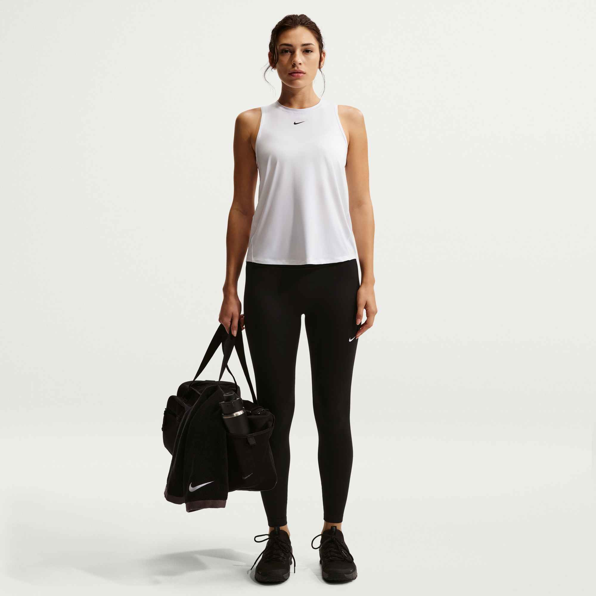 NIKE W NK ONE CLASSIC DF TANK Trainingsshirts NIKE Green Smoke XS