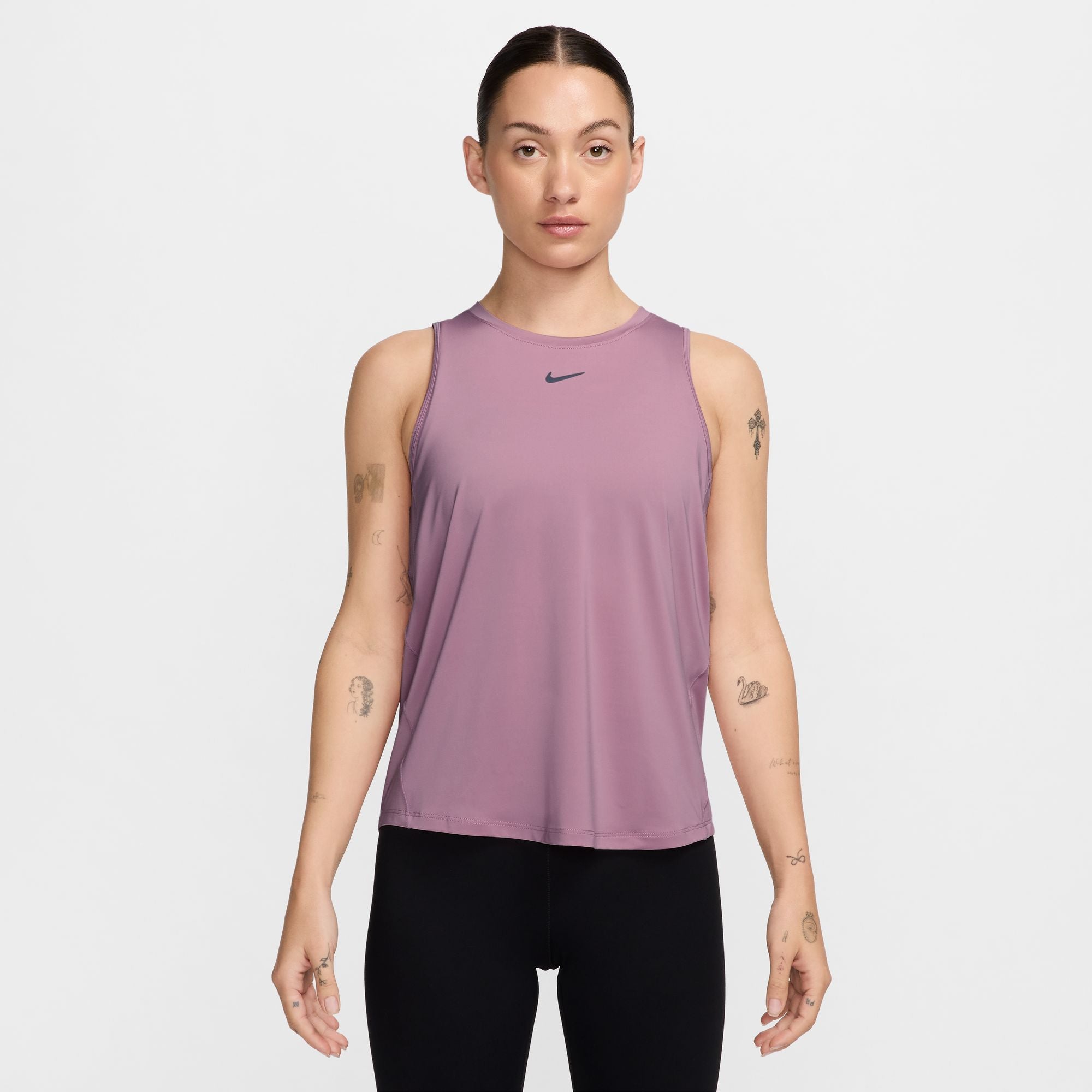 NIKE W NK ONE CLASSIC DF TANK Trainingsshirts NIKE ELEMENTAL PINK/BLACK XS