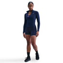 NIKE W NK ONE DF FZ FITTED JKT Trainingsjacken NIKE 410 MIDNIGHT NAVY/MIDNIGHT NAV XS