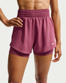 NIKE W NK ONE DF HR 3IN 2N1 DAMEN SOMMERHOSE Trainingshosen & Jogginghosen NIKE