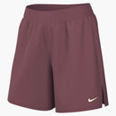 NIKE W NK STDO FLC MW MR STD 4 SHRT Hosen NIKE PINK SMOKE/SAIL XS