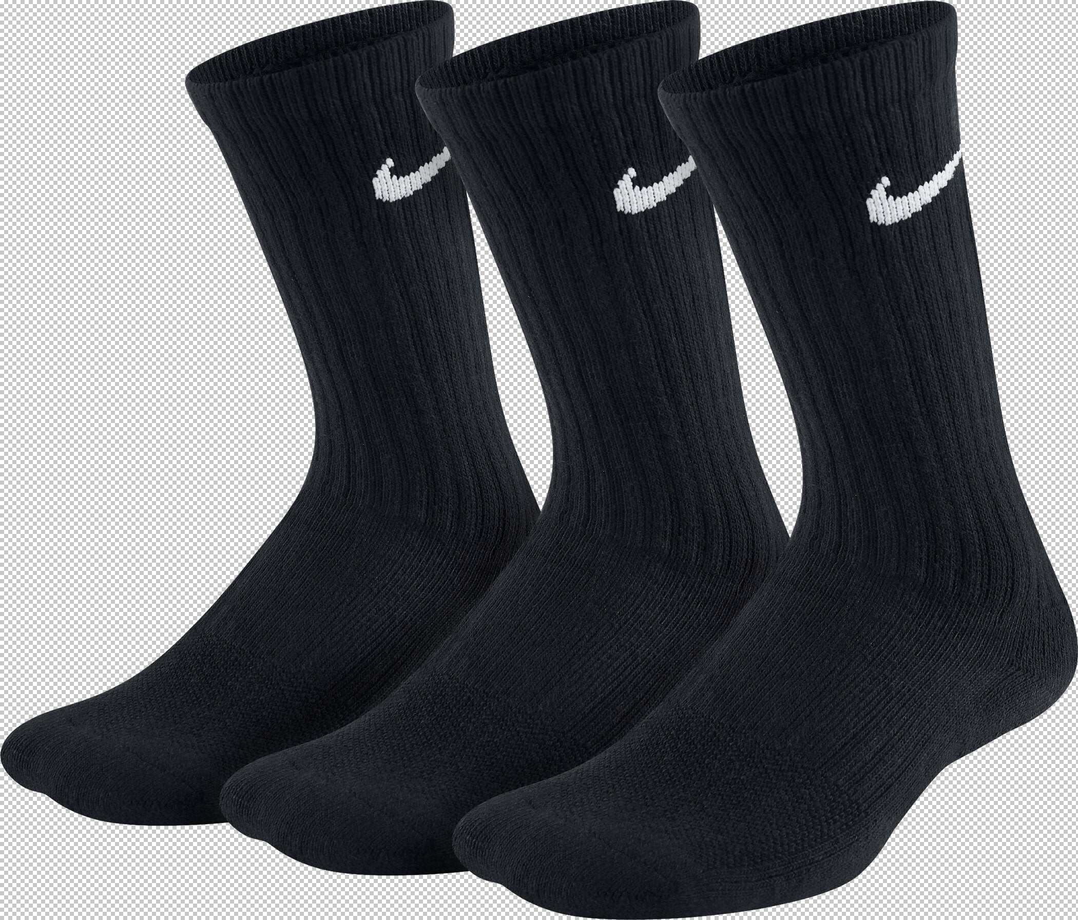 NIKE Y NK EVRY CUSH CREW 3PR Socken NIKE