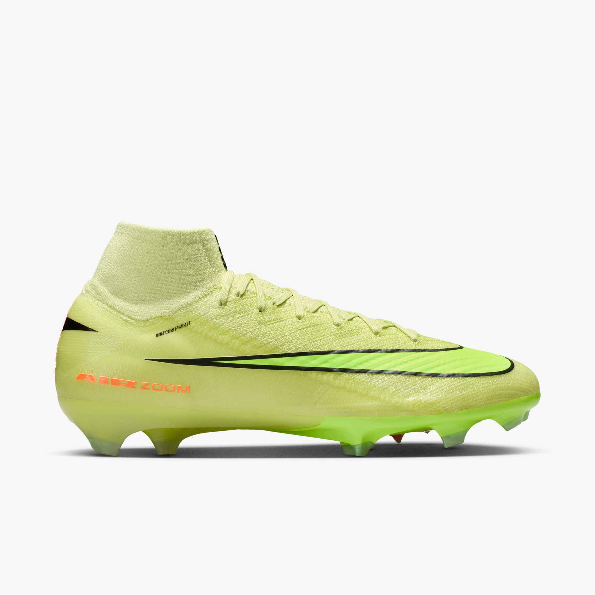 NIKE ZM SUPERFLY 10 ELITE FG Naturrasen NIKE BARELY GREEN/MTLC PLATINUM-BAR 42