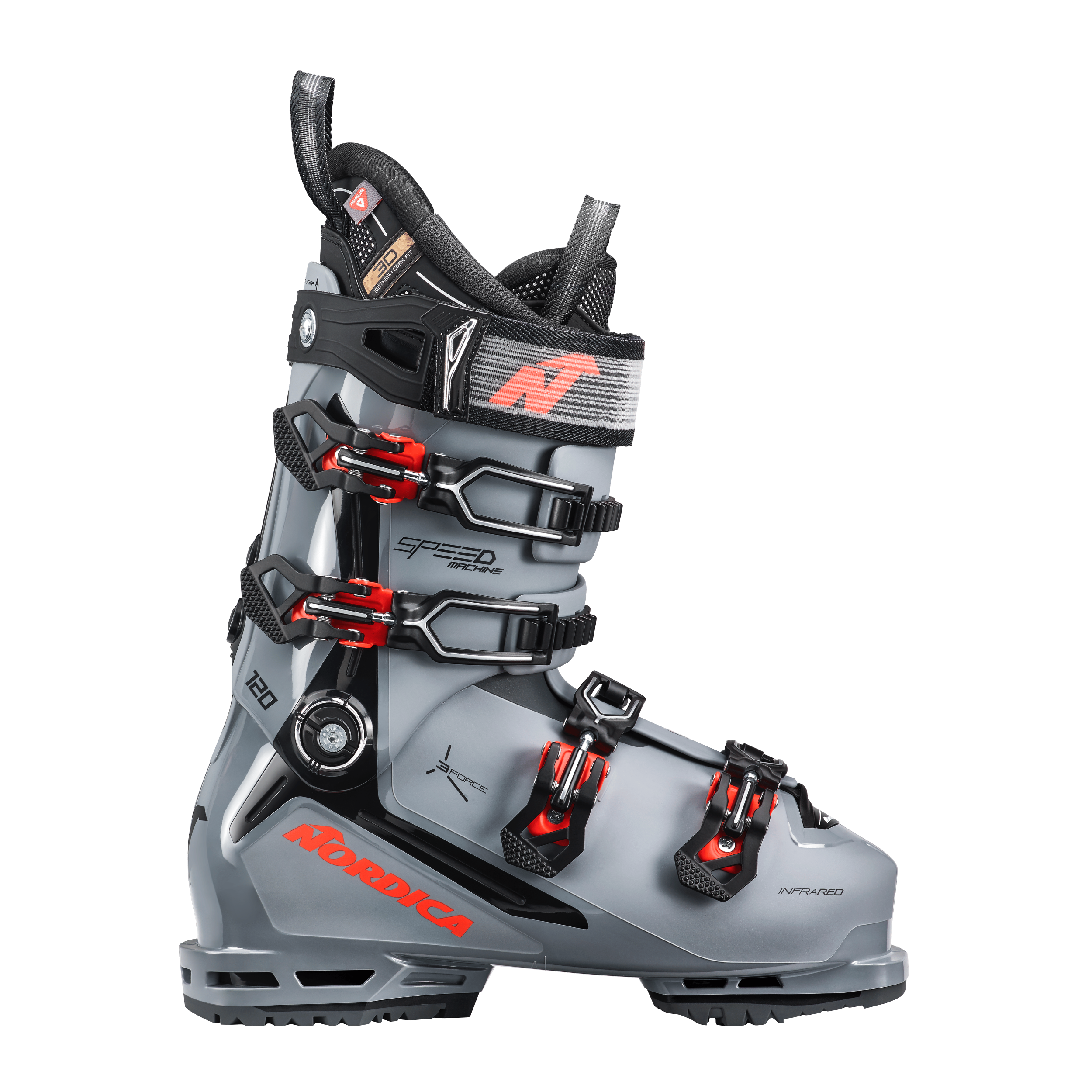 NORDICA Herren Skischuh SPEEDMACHINE 3 120 (GW) Skischuhe NORDICA GRIGIO/NERO/ROSSO 29.5