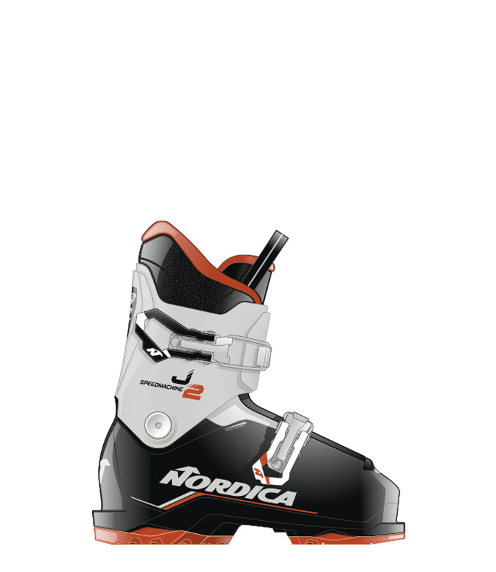 NORDICA SPEEDMACHINE J 2 Skischuhe NORDICA NERO/GRIGIO/ROSSO 19,5