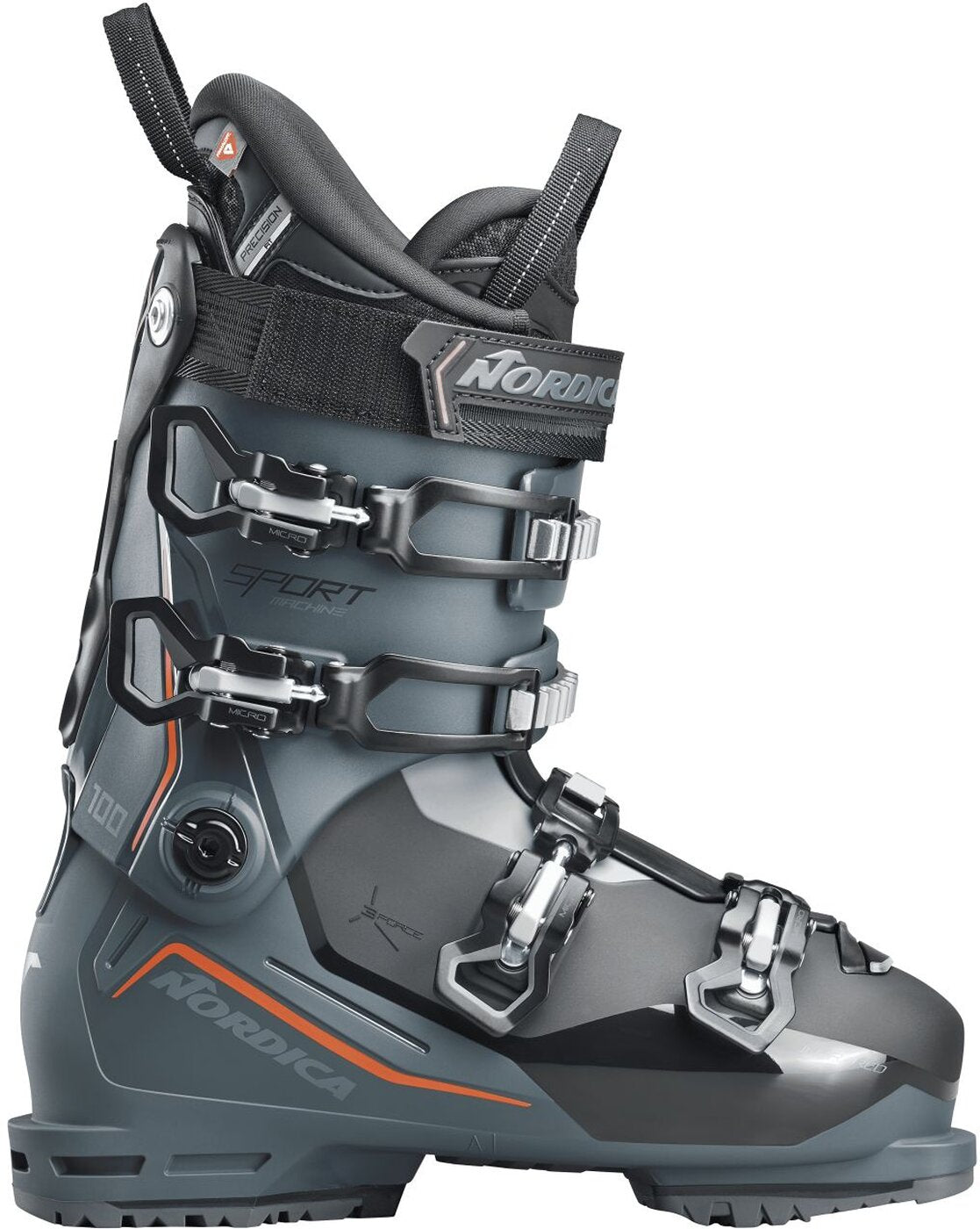 NORDICA SPORTMACHINE 3 100 (GW) Skischuhe NORDICA 4R4 GRÃN-SCHWARZ-ROT 27,5
