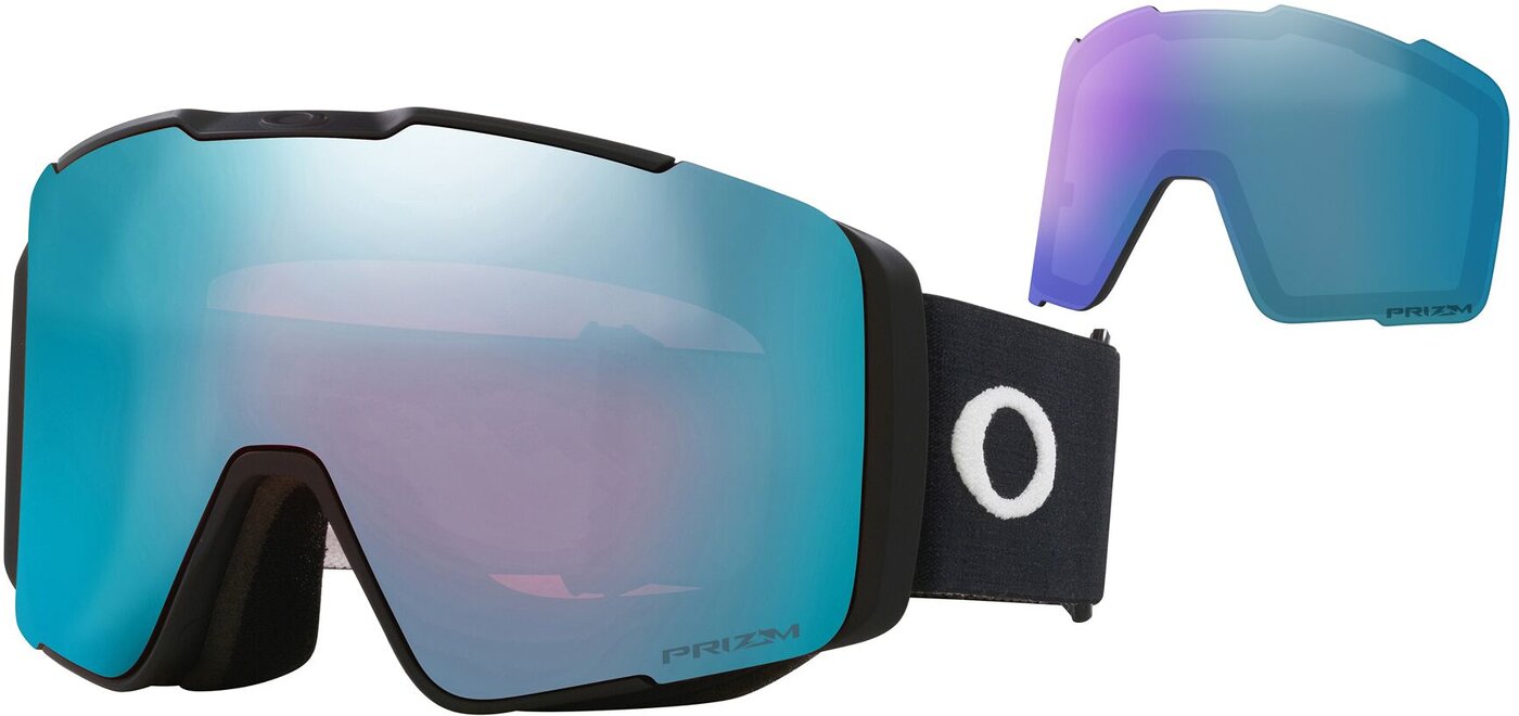 OAKLEY LINE MINER PRO L Skibrillen OAKLEY MATTE BLACK/Prizm Sapphire & Prizm -