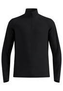 ODLO ESSENTIAL WARM 1/2 ZIP Fleecejacken & Pullover ODLO black S