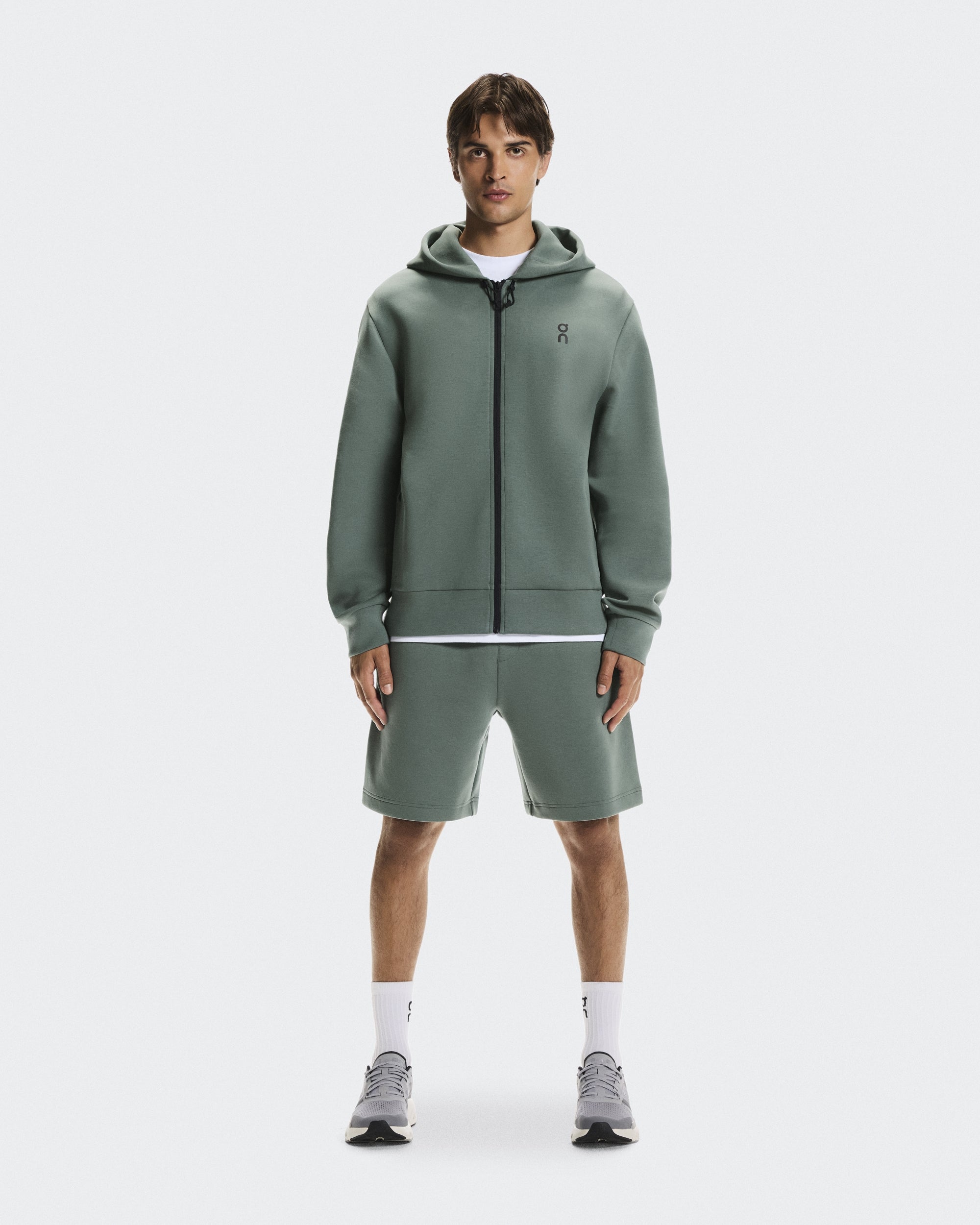 ON Focus Tech Zip Hoodie Fußballoberteile ON