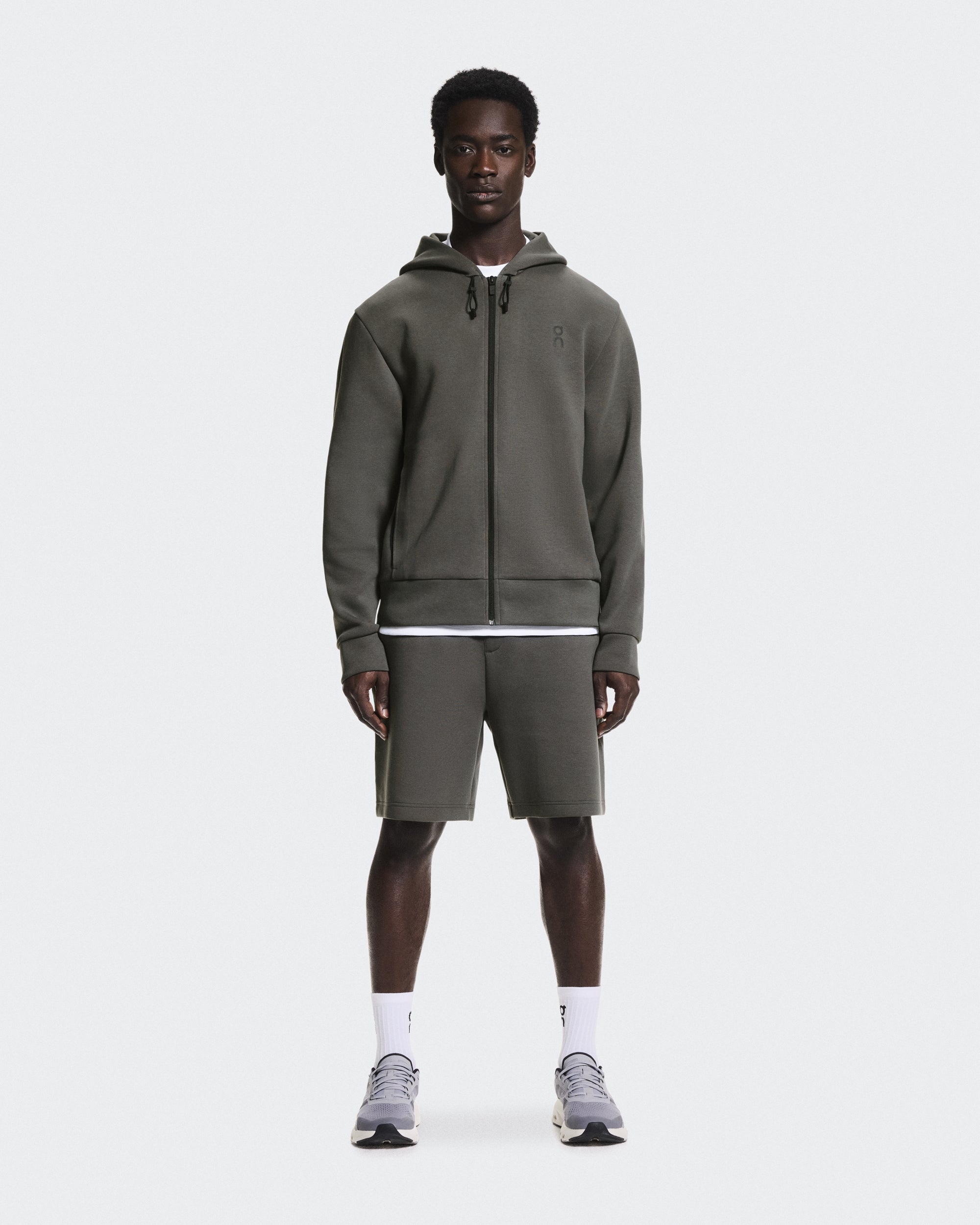 ON Focus Tech Zip Hoodie Fußballoberteile ON