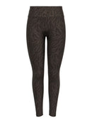 ONLY PLAY ONPRYA-2-DANA HW AOP TIGHTS Trainingshosen & Jogginghosen ONLY PLAY Chocolate Torte/w. Zebra heat XS