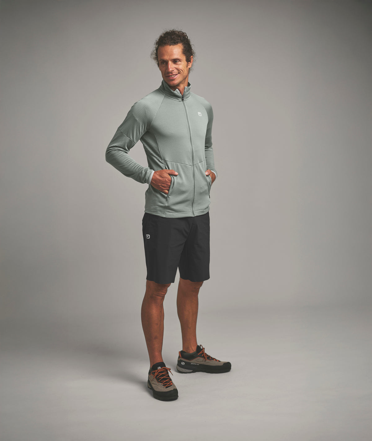ORTOVOX FLEECE LIGHT GRID JACKET M Fleecejacken & Pullover ORTOVOX