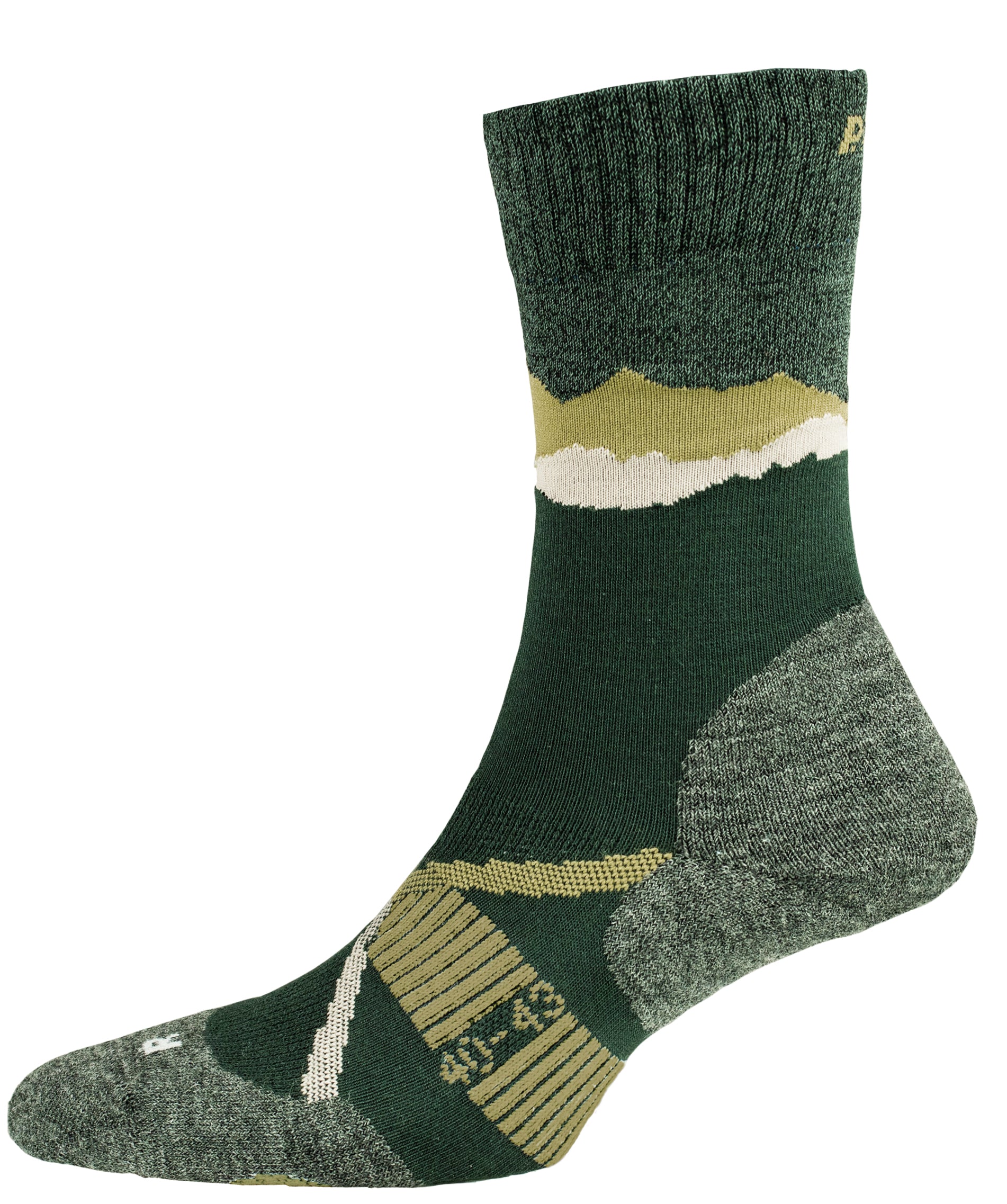 P.A.C. PAC TR 3.2 Trekking Merino Light Me P.A.C. Anthracite-Olive 40