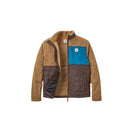 PASSENGER BORN EXPLORER RECYCLED POLAR-LINED SHERPA FLEECE Fleecejacken & Pullover PASSENGER CARAMEL/ESPRESS S