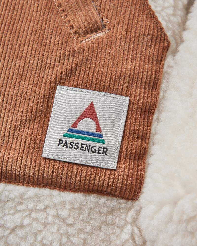 Passenger Clover Recycled Deep-Pile Sherpa Fleece infinity teel Fleecejacken & Pullover Passenger