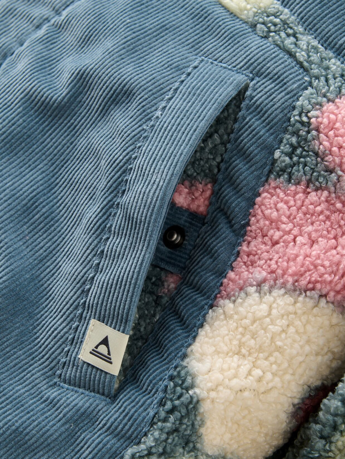 PASSENGER Clover Recycled Sherpa Fleece Hooded Jacket Fleecejacken & Pullover PASSENGER