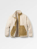PASSENGER Clover Recycled Sherpa Fleece Jacket Fleecejacken & Pullover PASSENGER Vintage White XS