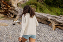 Passenger Cove Recycled Knitted Jumper infinity teel Fleecejacken & Pullover Passenger