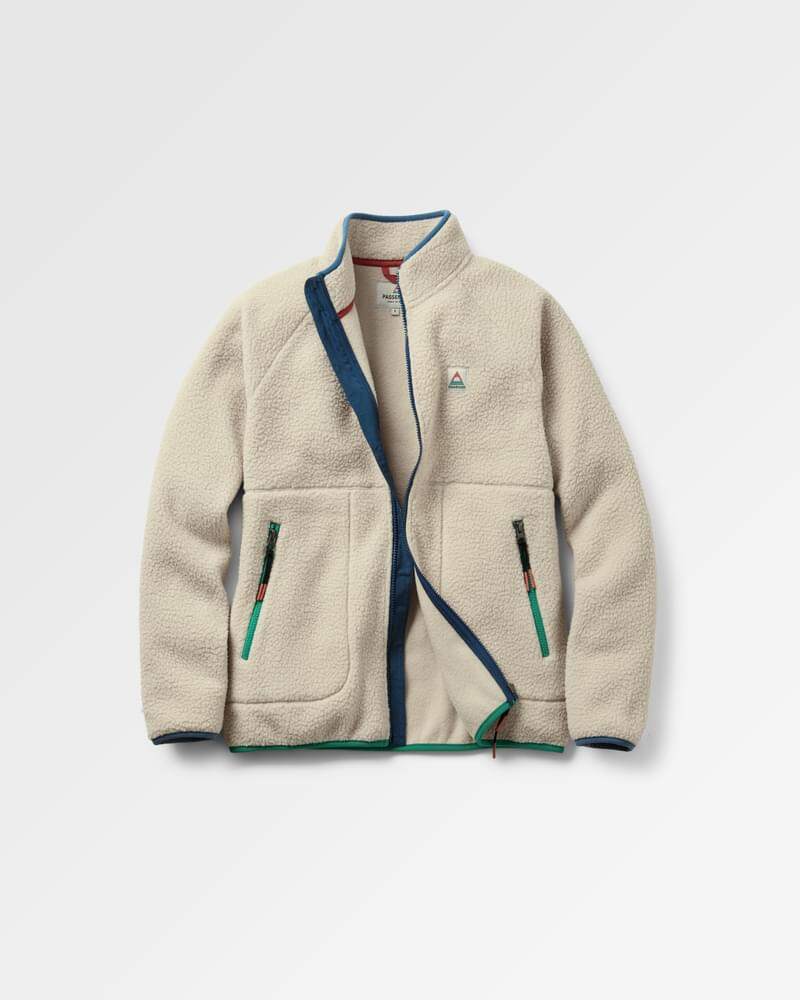 Passenger Fairbanks 2.0 Full Zip Recycled Sherpa Fleece infinity teel Fleecejacken & Pullover Passenger