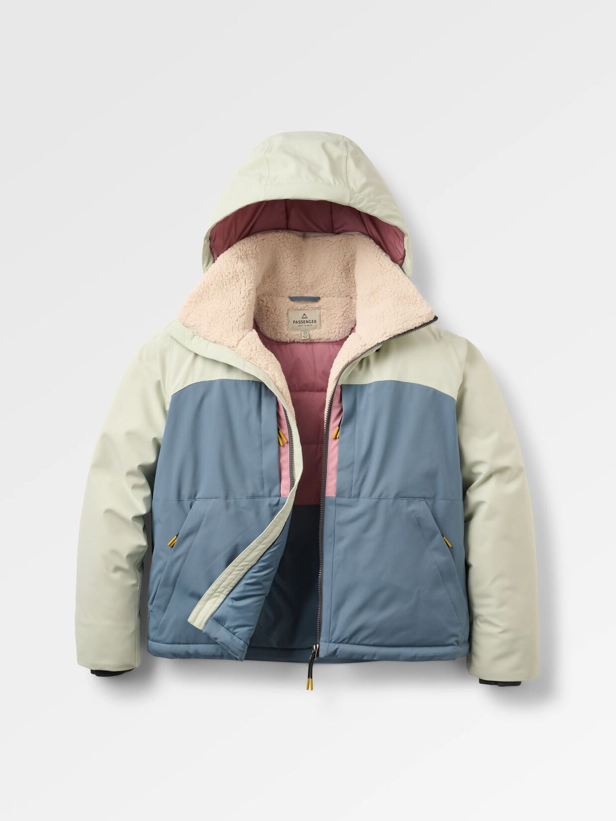 PASSENGER Lumi Colour Block Jacket Wanderjacken PASSENGER seaglass XS