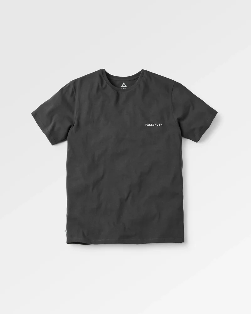 PASSENGER MADE TO ROAM REC COTTON T-SHIRT Wandershirts /-hemden PASSENGER BLACK S