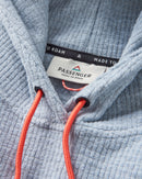 PASSENGER POINT GRID RECYCLED FLEECE HOODIE