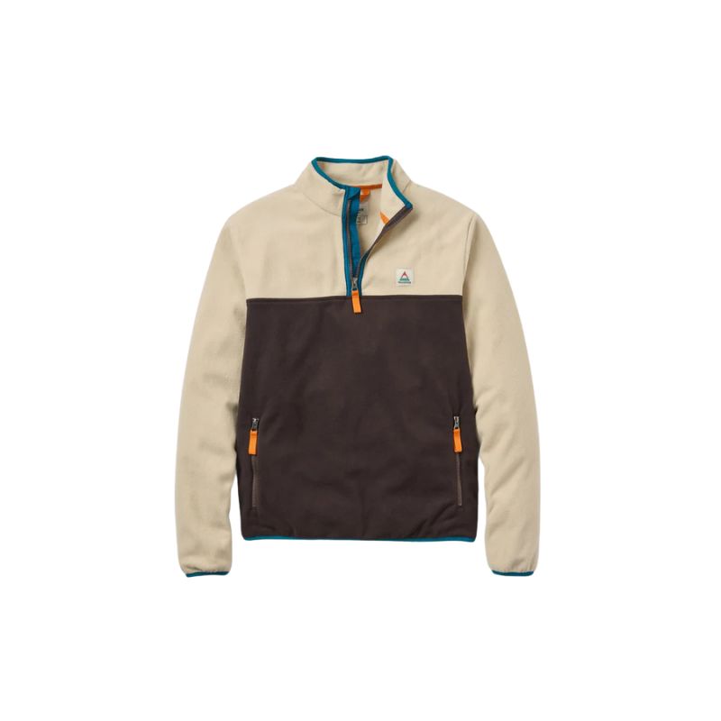 Passenger Set Off Recycled Polar 1/4 Zip Fleece Fleecejacken & Pullover Passenger 10139 OATMEAL/E S