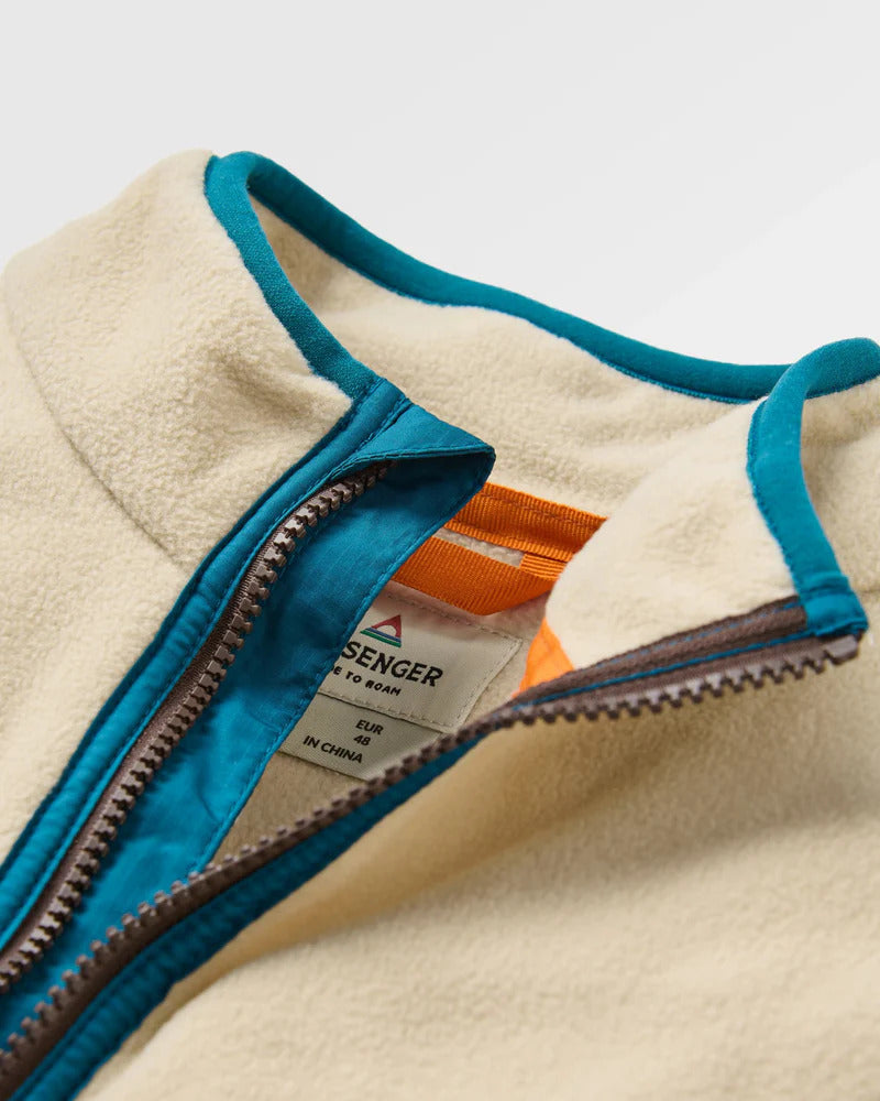 Passenger Set Off Recycled Polar 1/4 Zip Fleece Fleecejacken & Pullover Passenger