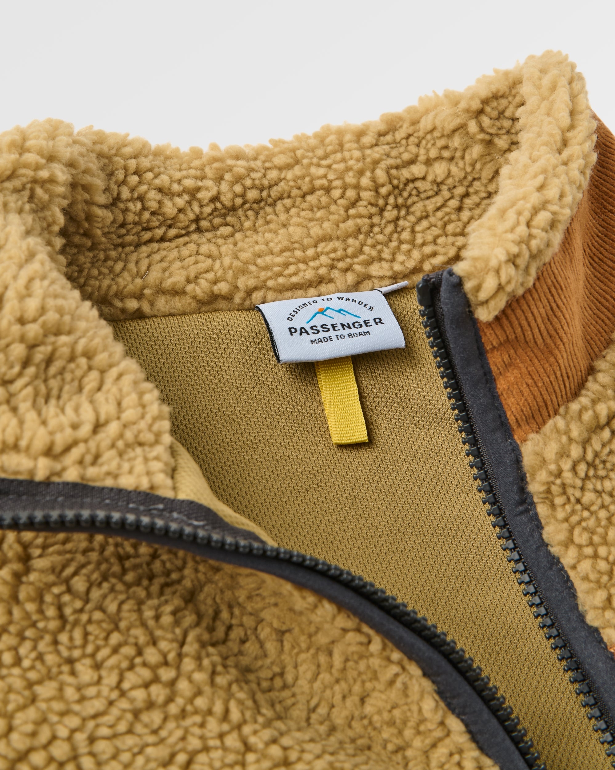 Passenger Trekker Recycled Deep-Pile Sherpa Fleece infinity teel Fleecejacken & Pullover Passenger