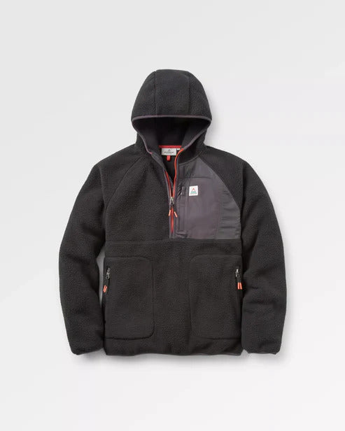 Passenger Ventura 1/2 Zip Recycled Sherpa Fleece Fleecejacken & Pullover Passenger 5887 Black S