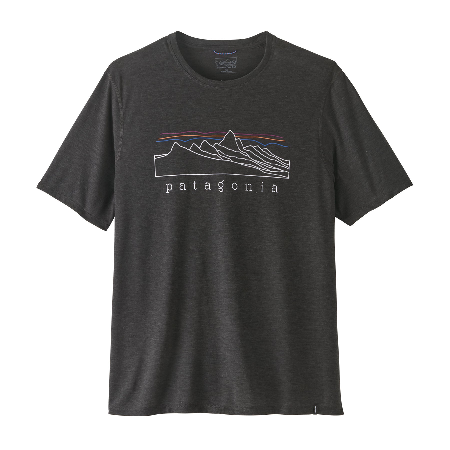 PATAGONIA M'S CAP COOL TRAIL SHIRT Wandershirts /-hemden PATAGONIA ink black S