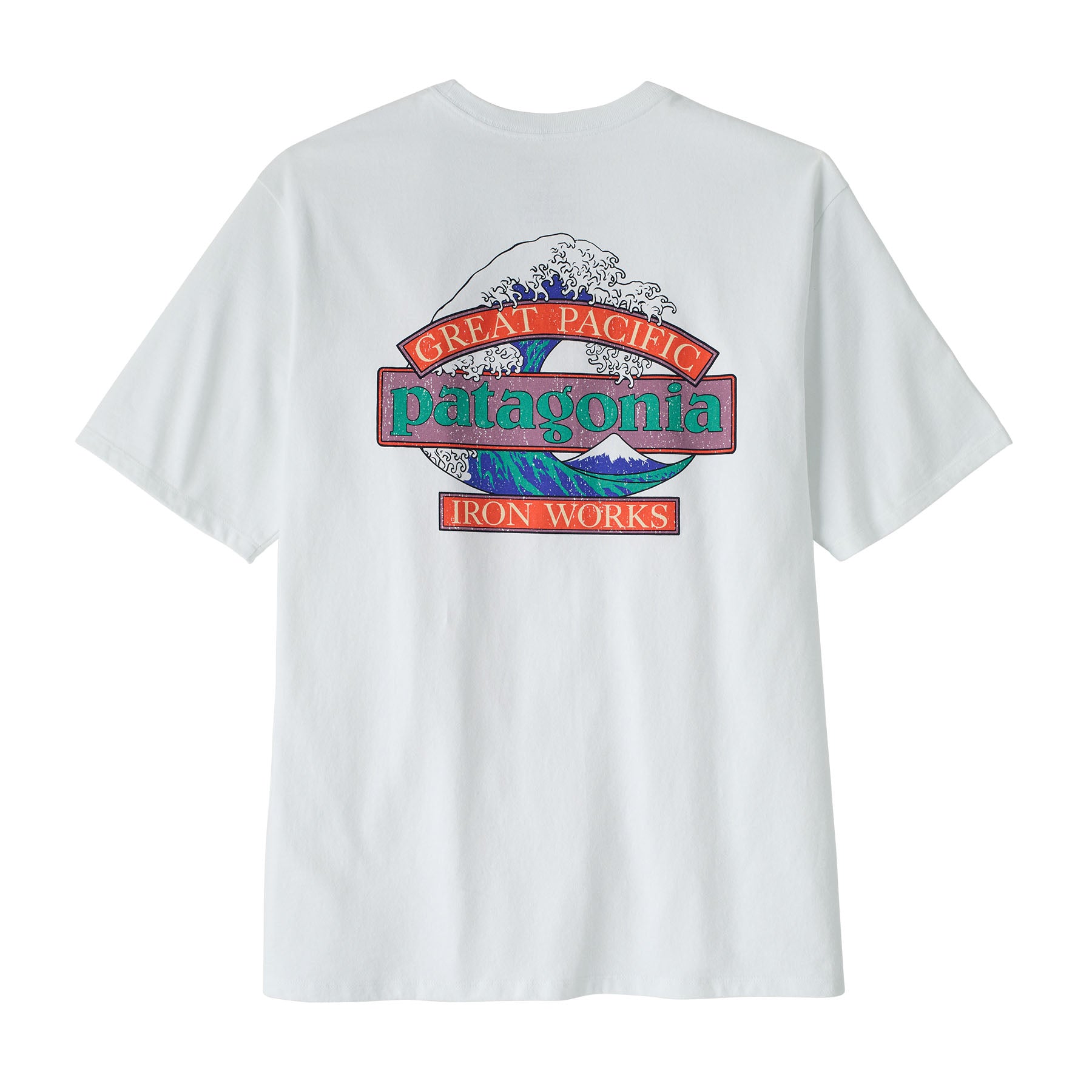 PATAGONIA M'S GREAT WAVES RESPONSIBILI-TEE Wandershirts /-hemden PATAGONIA fiber white S