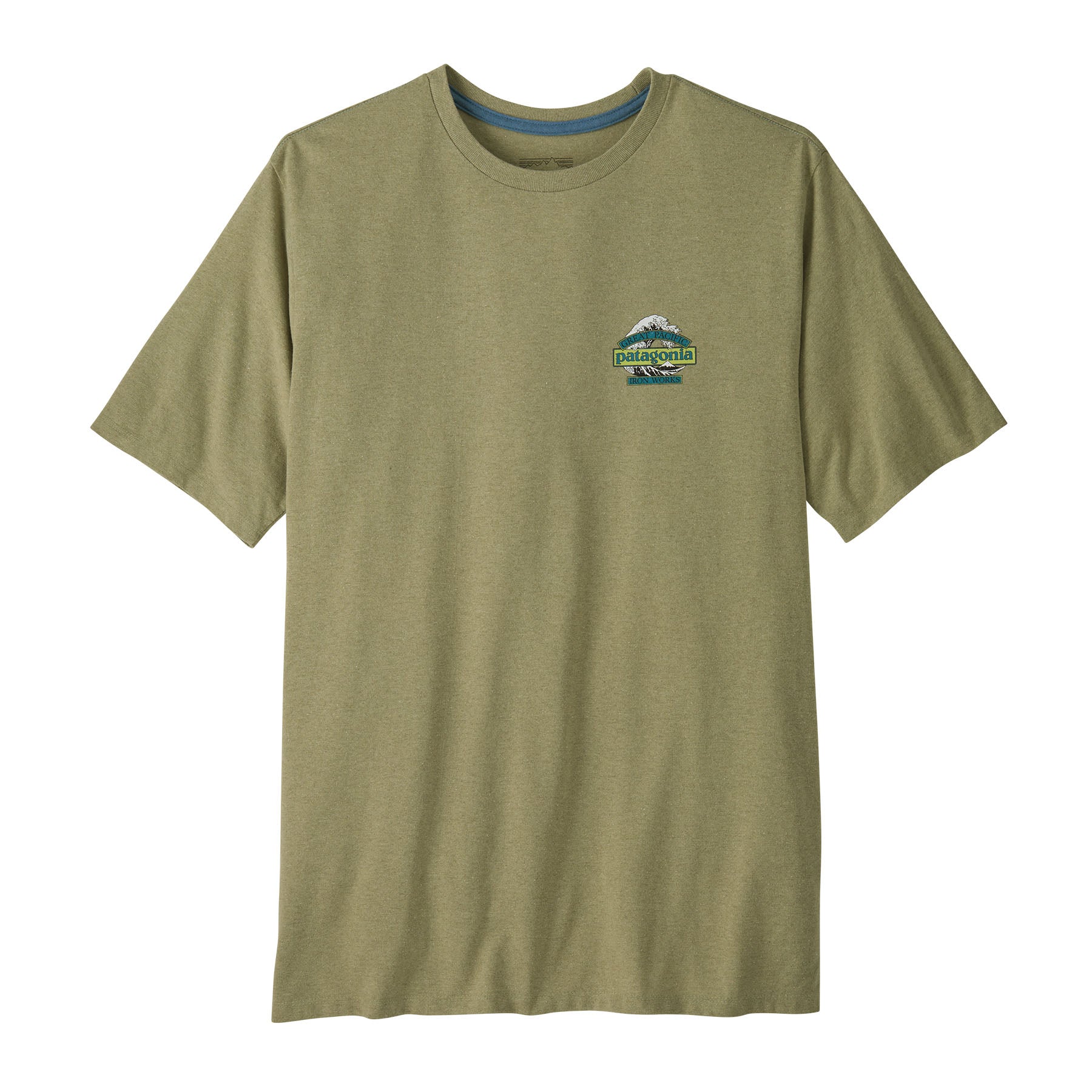 PATAGONIA M'S GREAT WAVES RESPONSIBILI-TEE Wandershirts /-hemden PATAGONIA gumtree green S