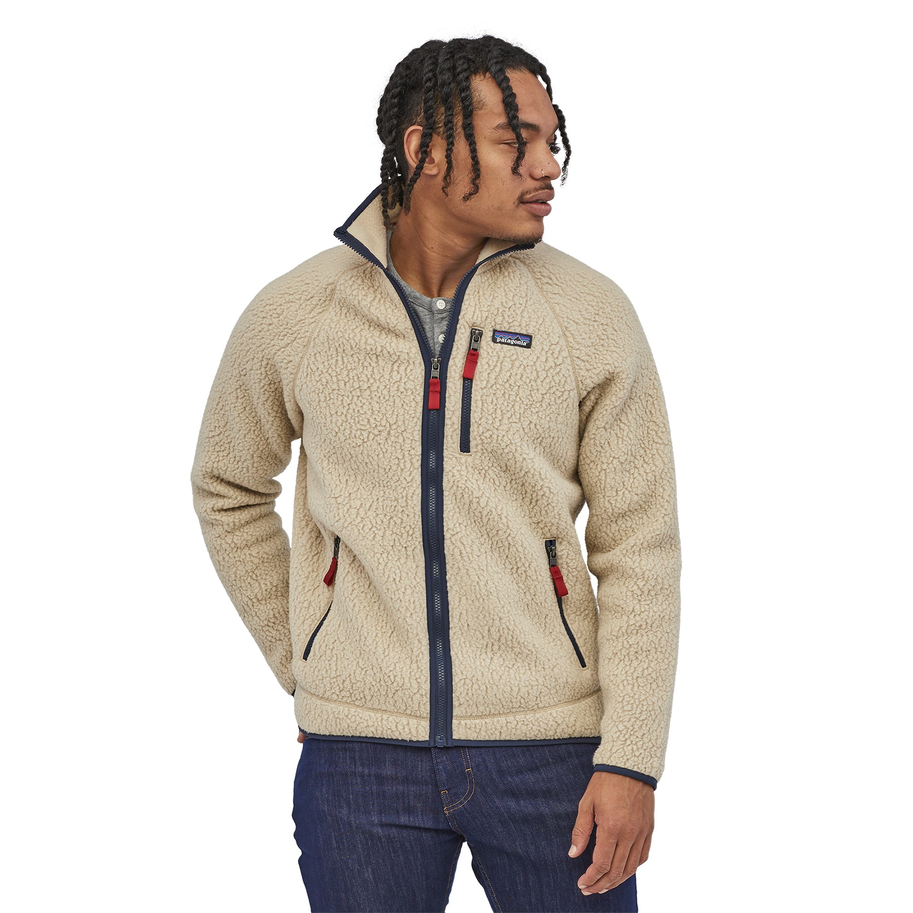 PATAGONIA M's Retro Pile Jacket Fleecejacken & Pullover PATAGONIA El Cap Khaki XL