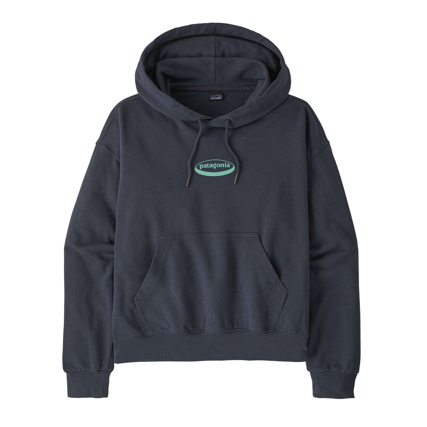 PATAGONIA W'S 95 OVAL LOGO DAILY HOODY Fleecejacken & Pullover PATAGONIA Black XS