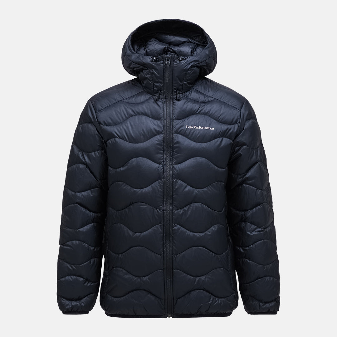 PEAK PERFORMANCE M Helium Down Hood Jacket-BLACK BLACK Wanderjacken PEAK PERFORMANCE