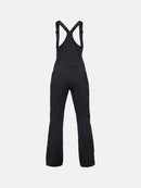 PEAK PERFORMANCE W Stretch Bib Pants-Terrain Tan-BLACK Skihosen PEAK PERFORMANCE