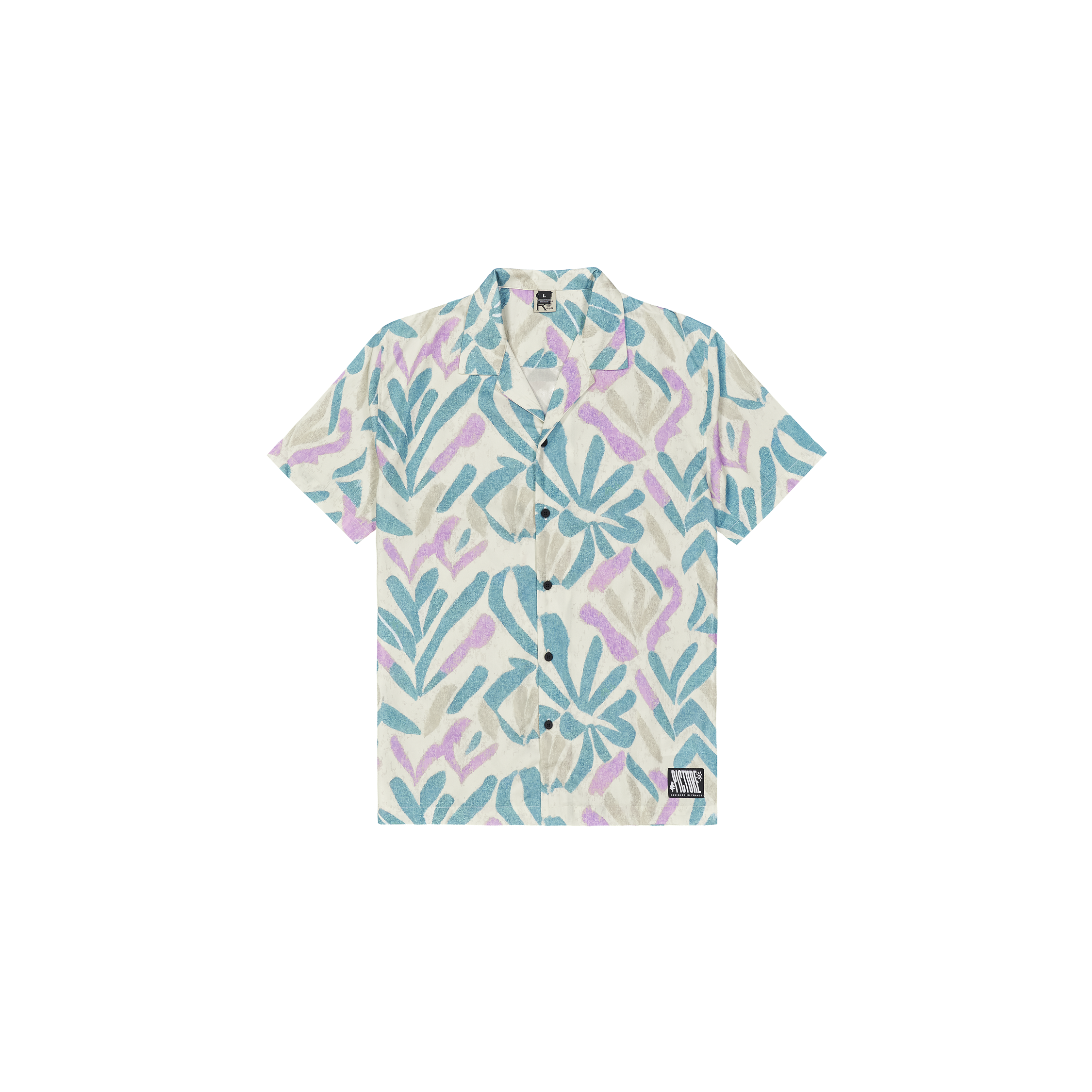 PICTURE MAREEBA PRINTED SHIRT Wandershirts /-hemden PICTURE A SAKA PRINT S
