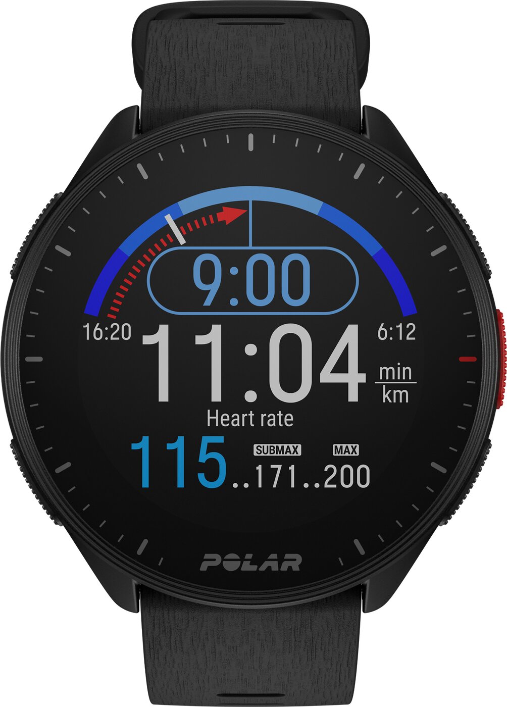 POLAR POLAR PACER BLK/BLK S-L Laufzubehör POLAR