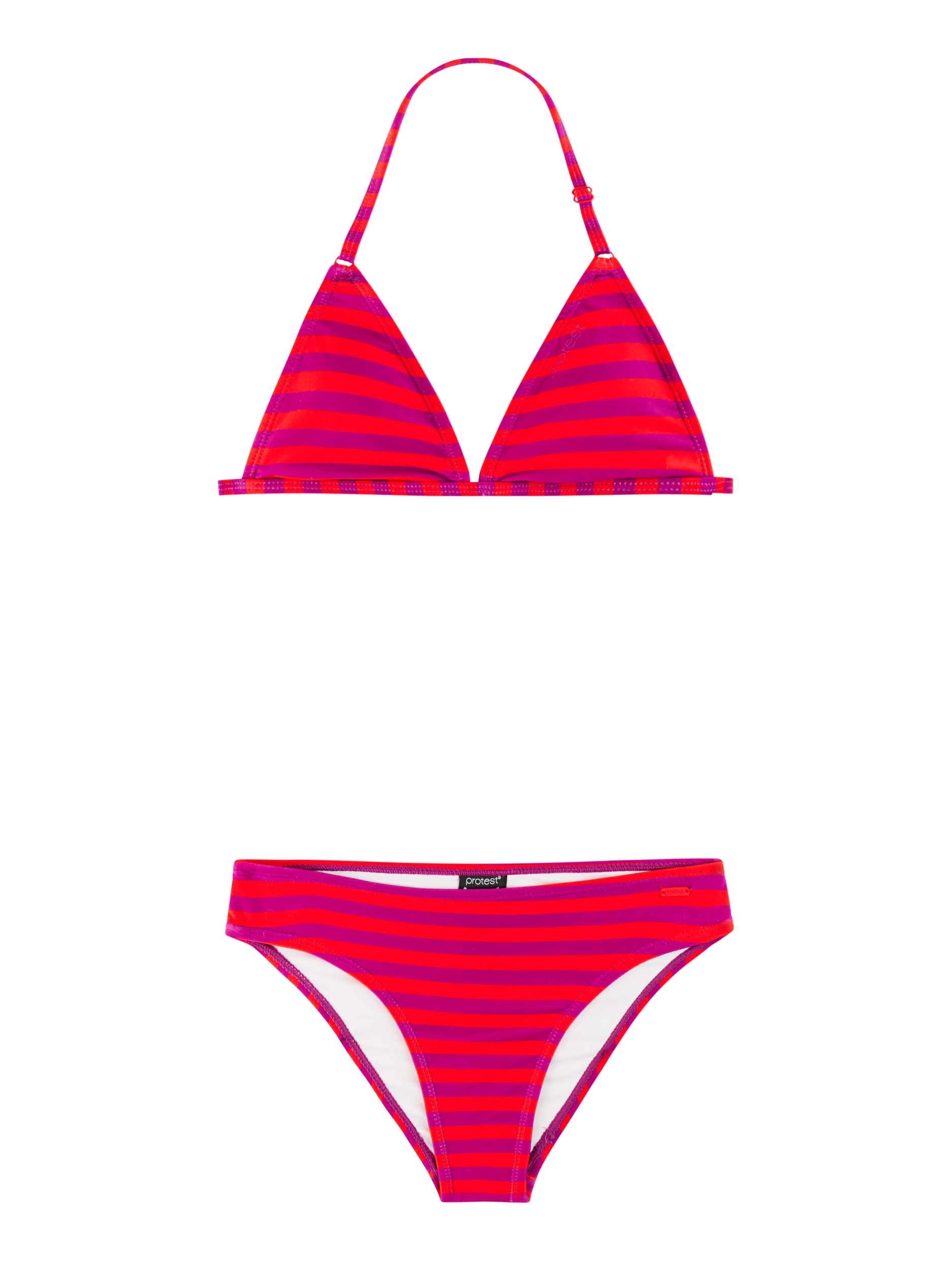 PROTEST PRTMickeys JR Triangle bikini Bikini PROTEST Poppy Red 116