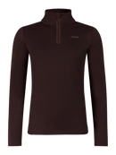 PROTEST REFABRIZ 1/4 zip top Skifleece PROTEST Brewbrown 36
