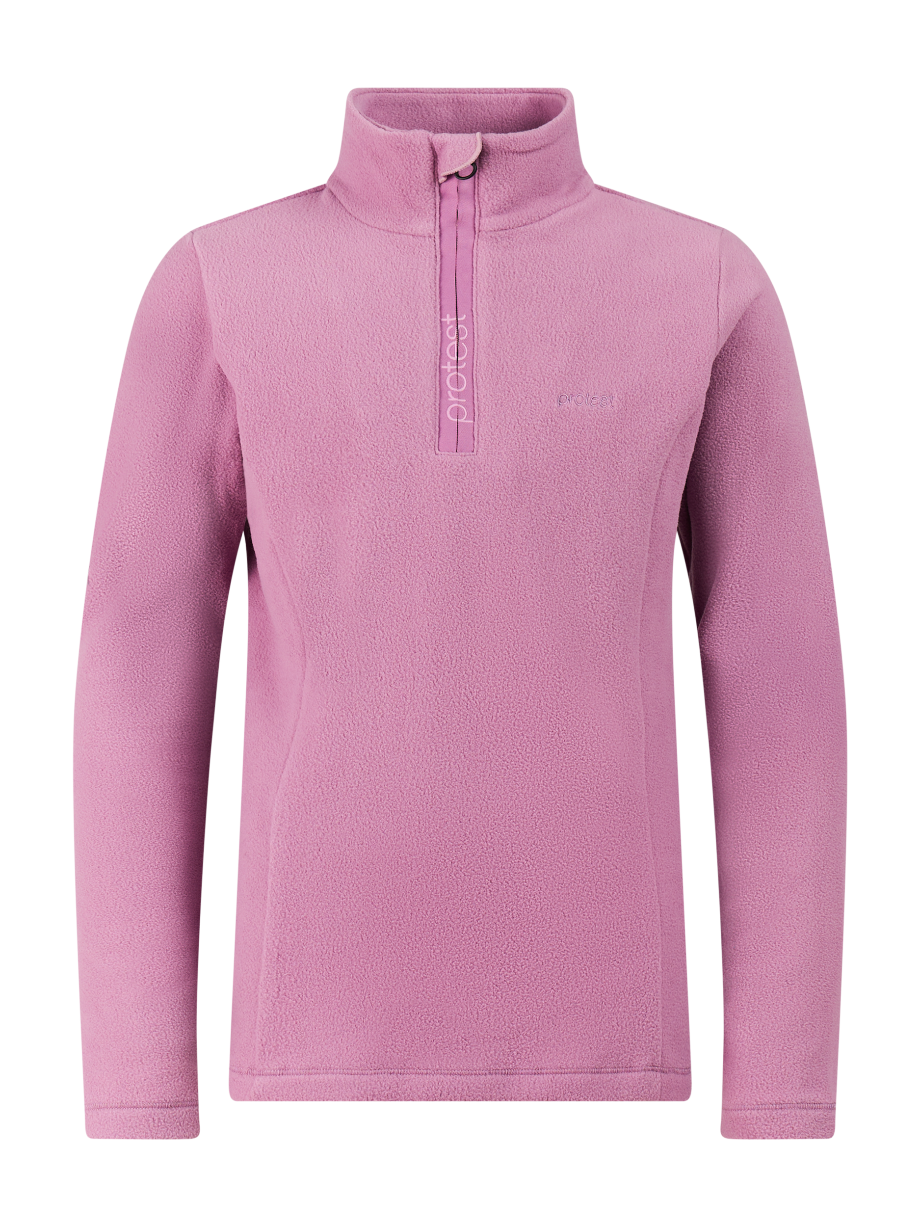 PROTEST Remutey JR 1/4 zip active top Skifleece PROTEST Valerianlilac 128